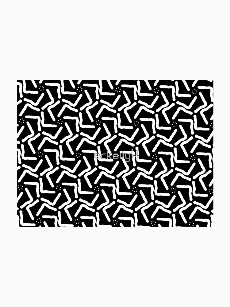 BLACK & WHITE GEO DESIGN DECOR and GIFTS by ackelly4
