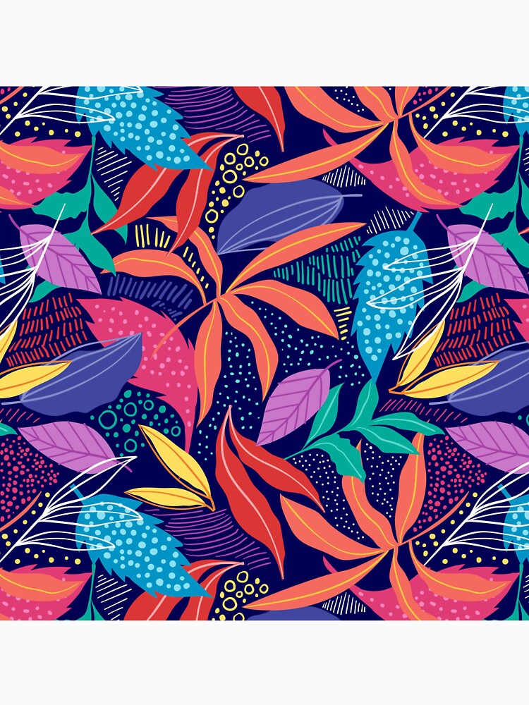 Hand Drawn Colorful Abstract by BojerShop