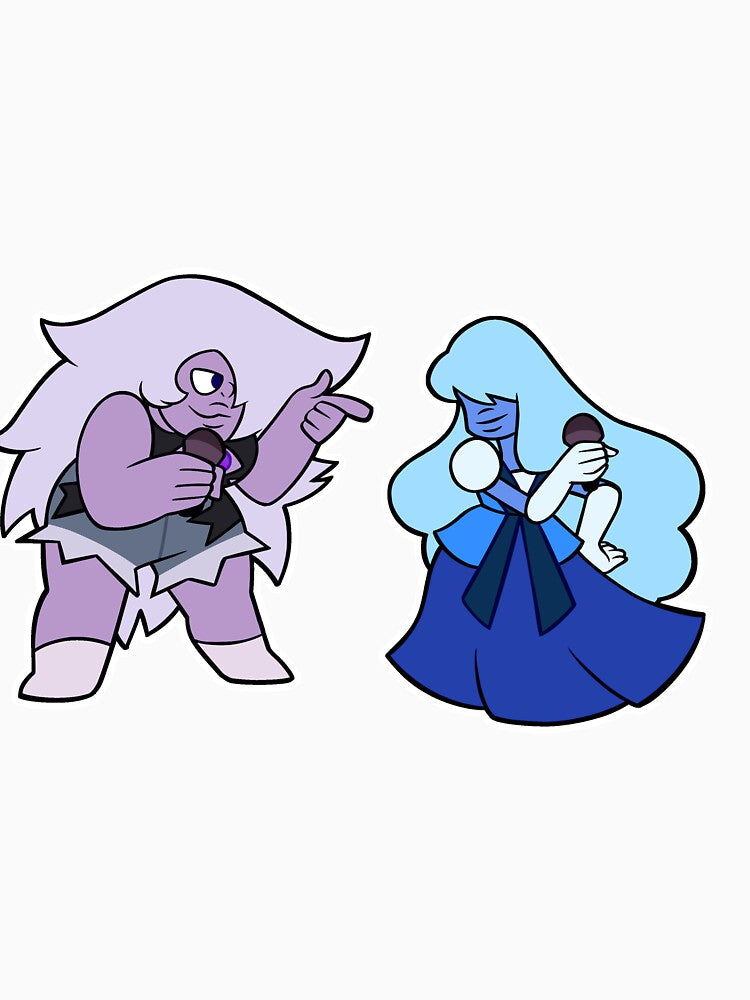 Amethyst and Sapphire by TheDiamondArt
