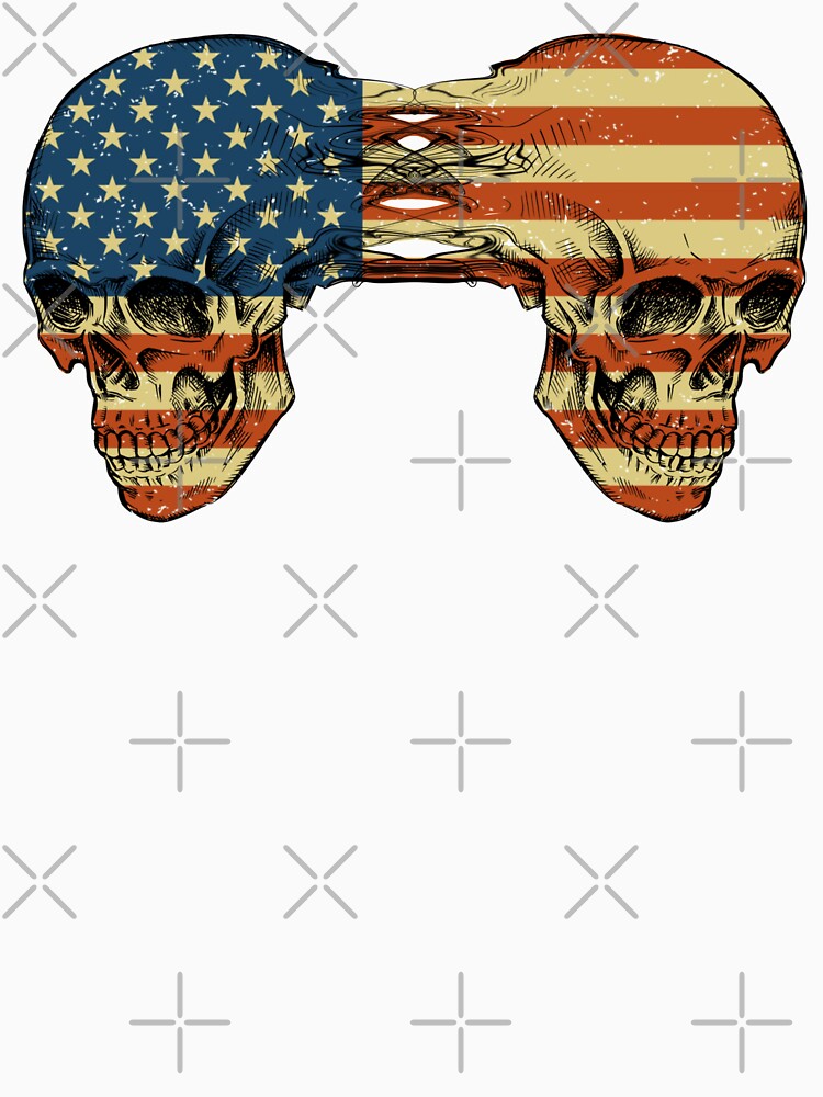 Forward Double Skulls Patch by GraphifyArt