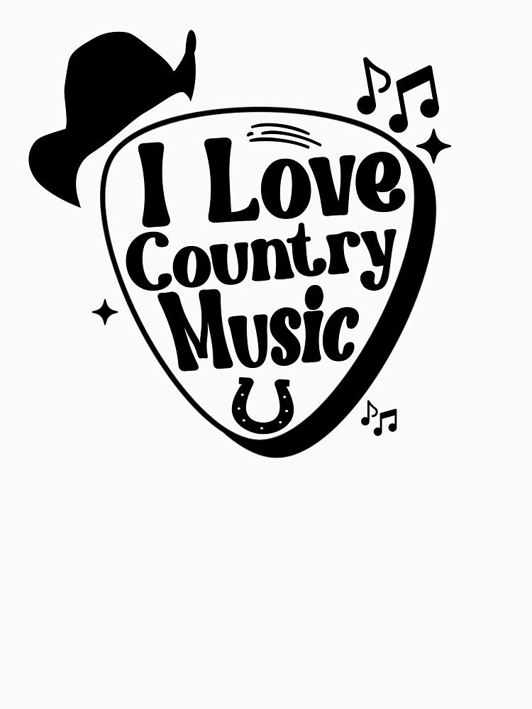 I Love Country Music – Roots & Rhythm by ModdiesColors