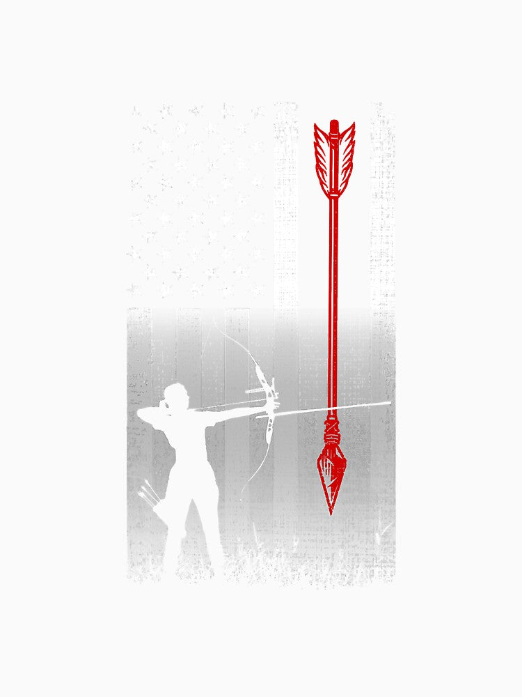 Patriotic American Flag Hunter Bow by unassertive19