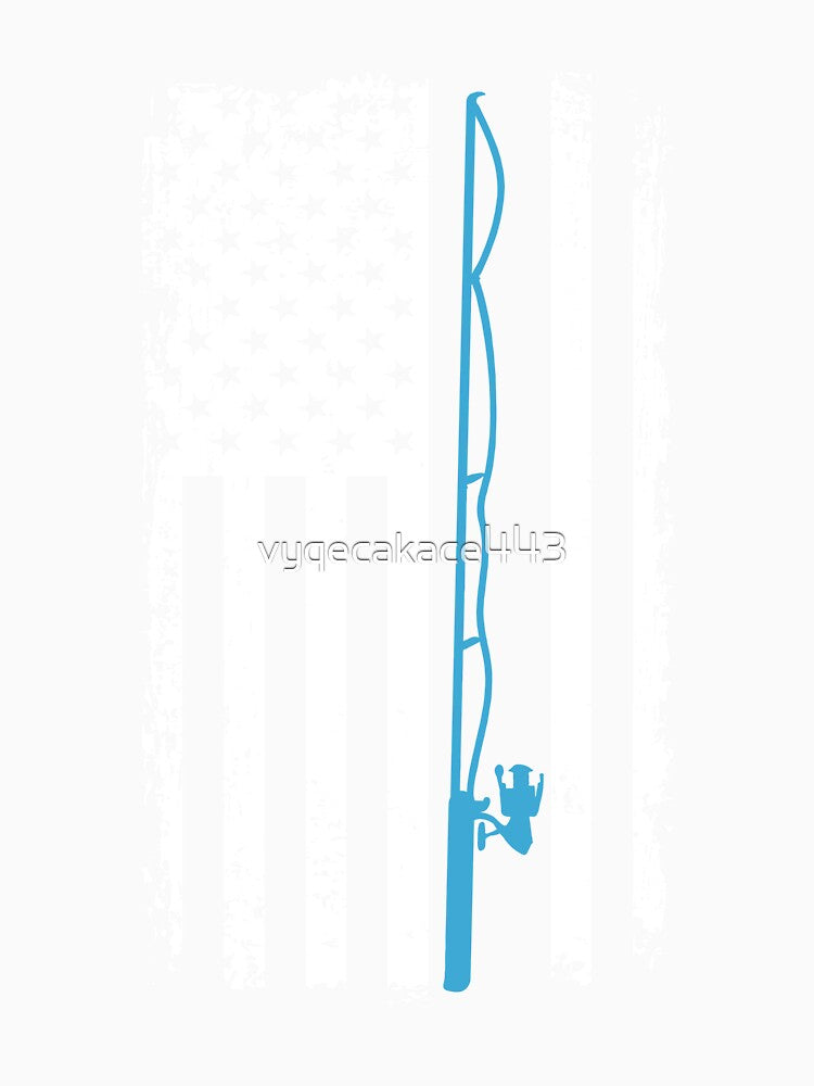 American Flag Fishing Vintage Fishing by vyqecakace443
