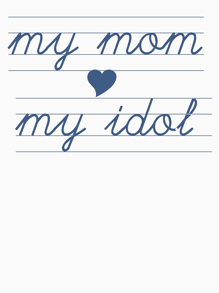 My mom my idol by Monikatees