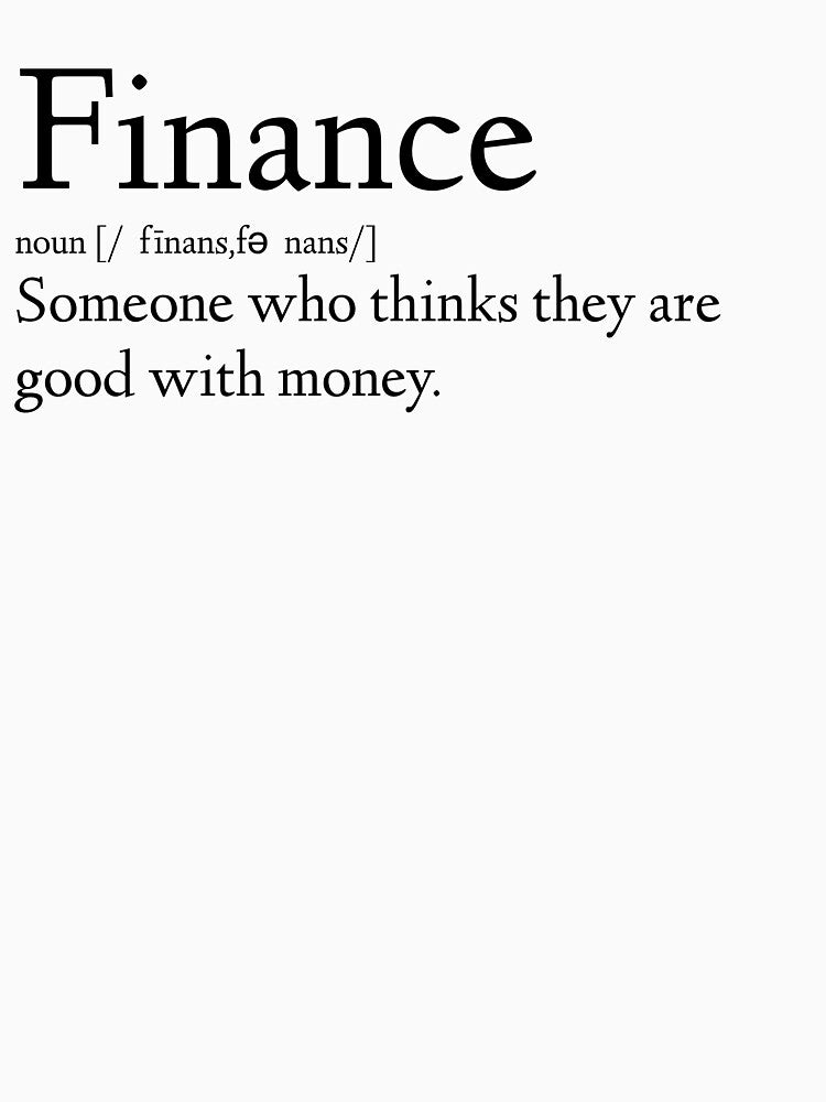 Finance by HilariousThings