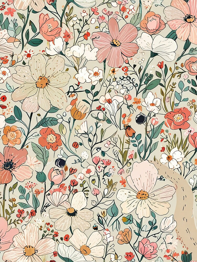 Hand-Drawn Flowers by CoolPixels