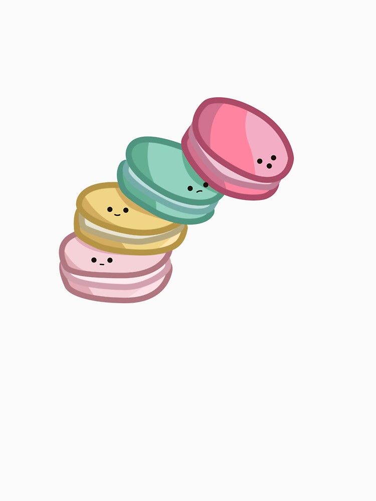 Cute Falling Macarons by Pips-Blips