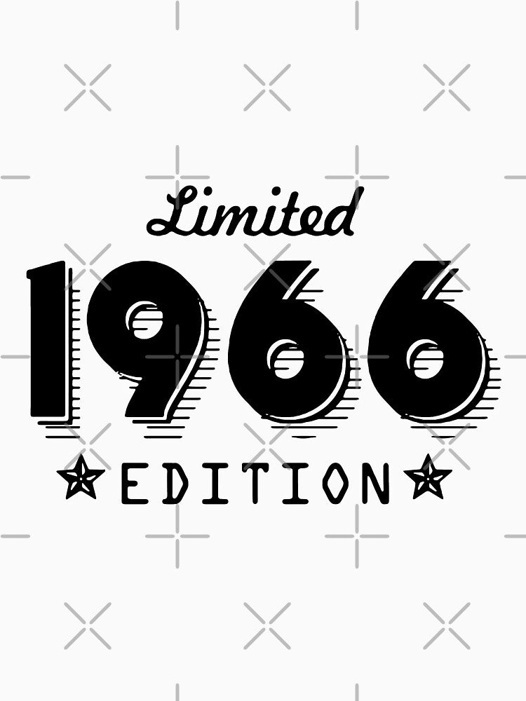 Vintage 1966 Limited Edition Classic Gift Premium Apparel Funny Holiday Xmas by DesignByHeartUK
