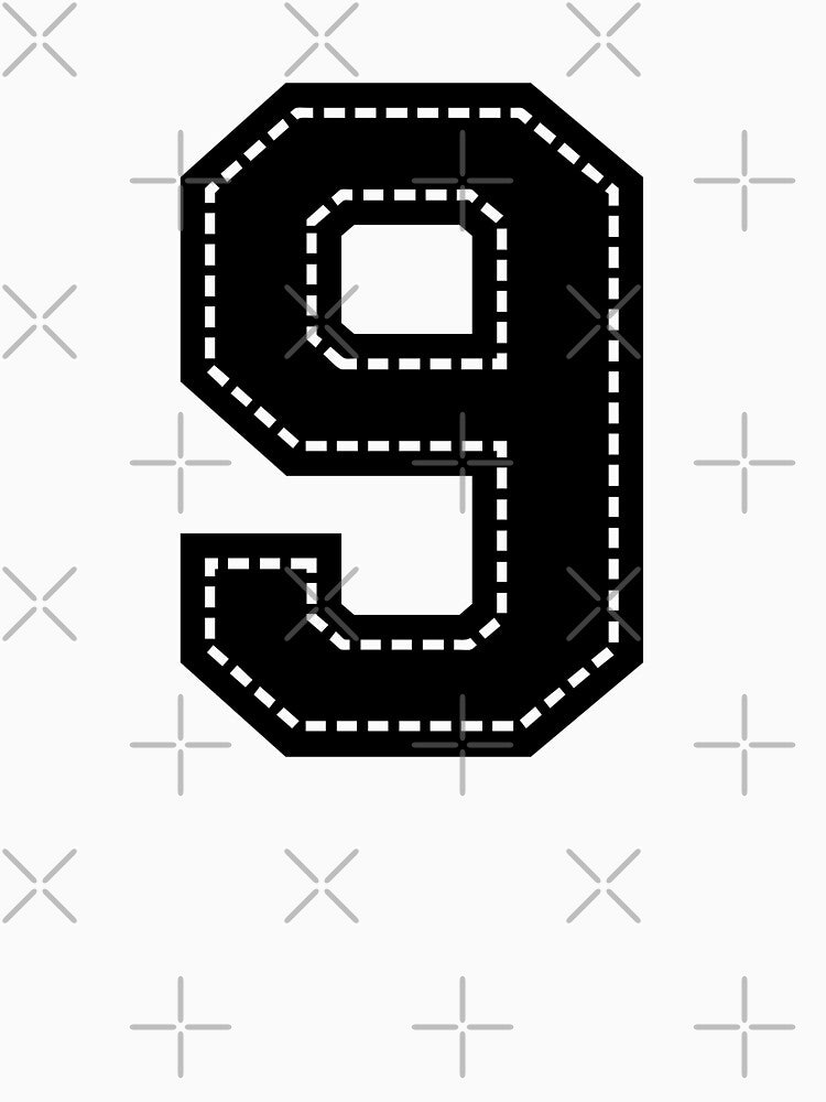 Number 9 Nine by StudioRedKoala