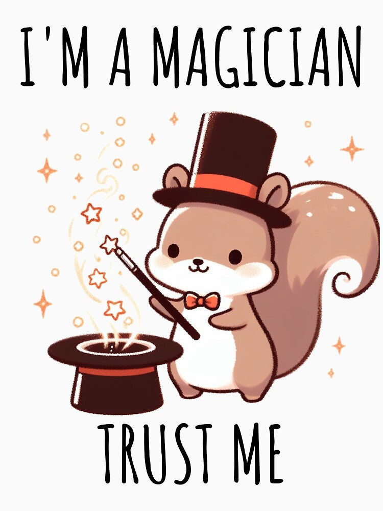 Magic Tricks Squirrel by LemuellTrends