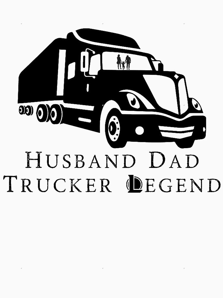 Husband dad trucker legend by Onapproach