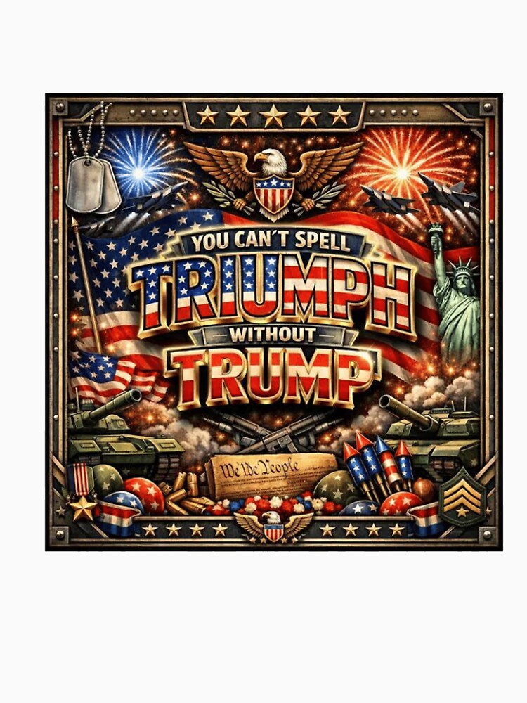 You Can't Spell Triumph Without Trump Patriotic by RamneekFraty