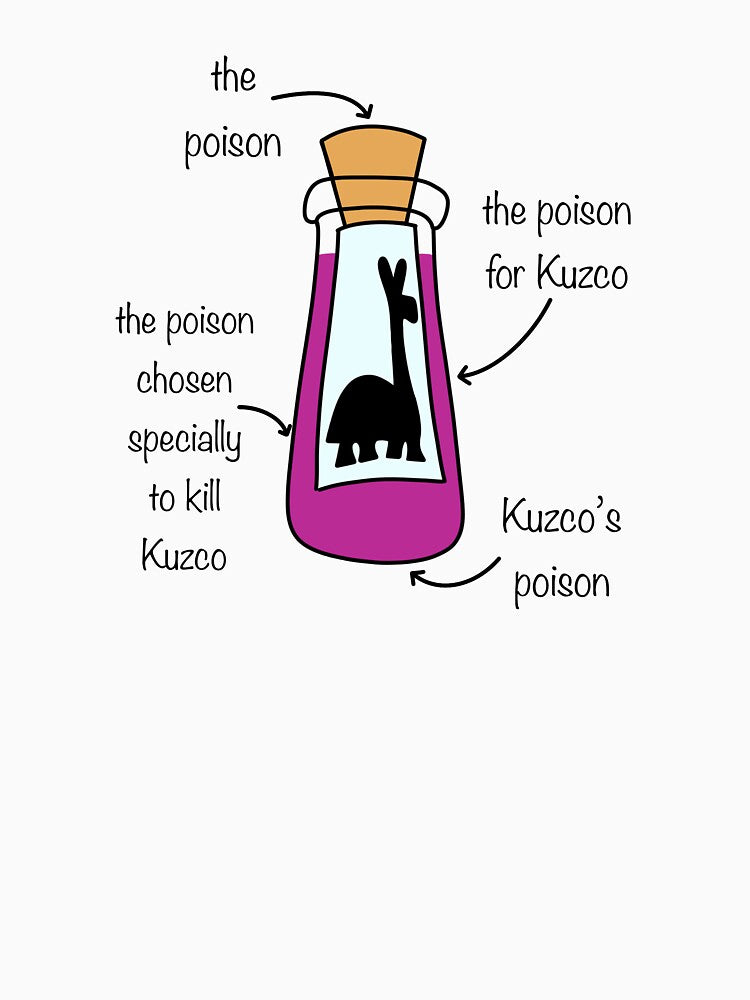 Kuzco’s poison with quote by PuckleDee