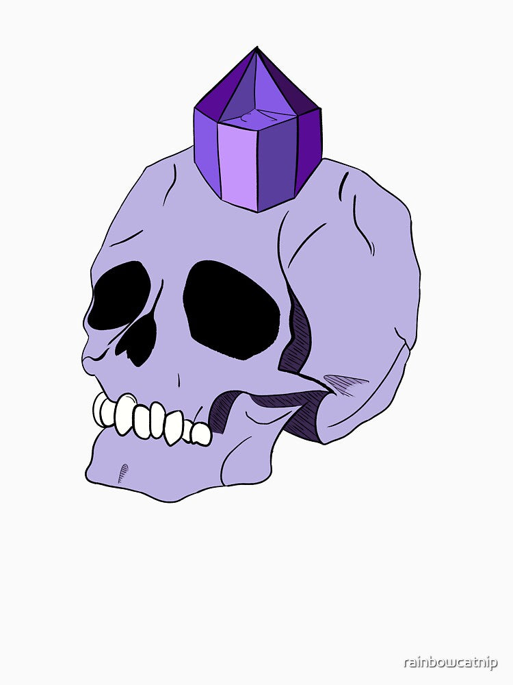 crystal skull by rainbowcatnip