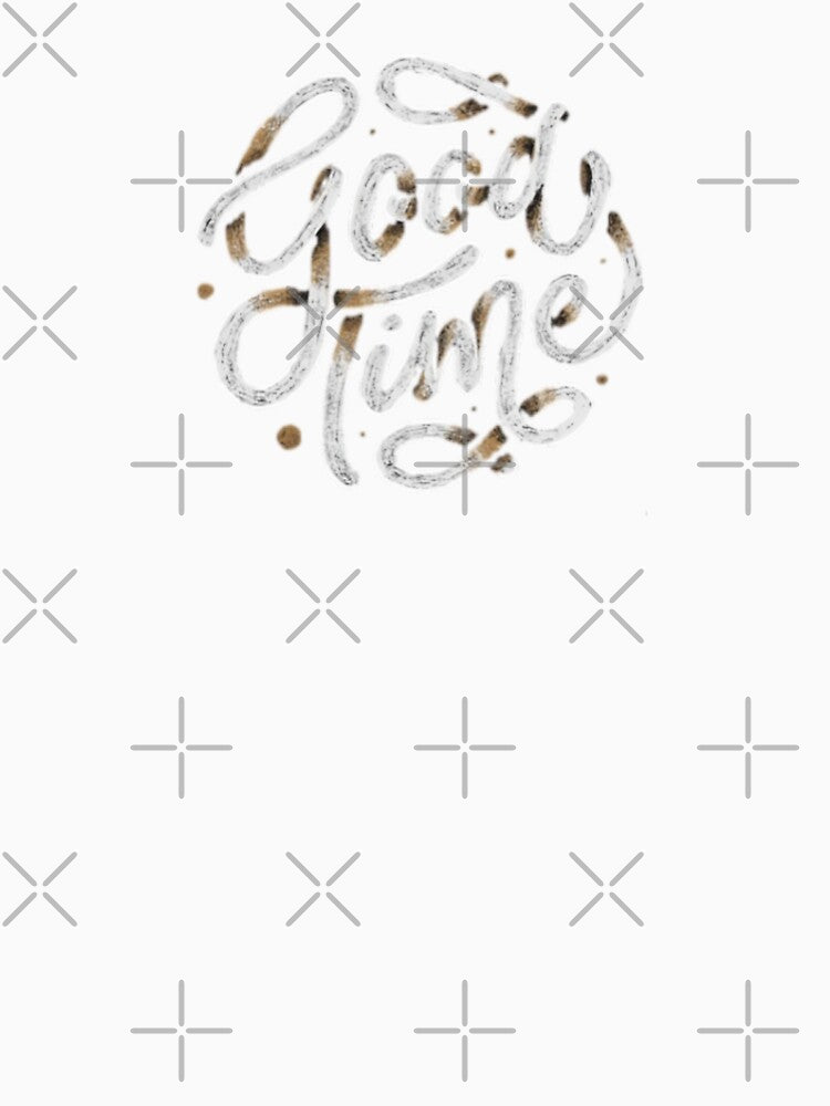 Good Time - Elegant Script Wall Art by Lateef Prints