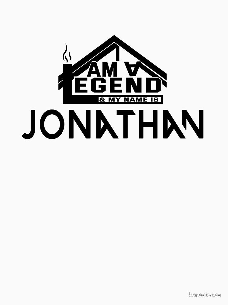 I Am a Legend: Custom Name Design for Jonathan by koreatvtea