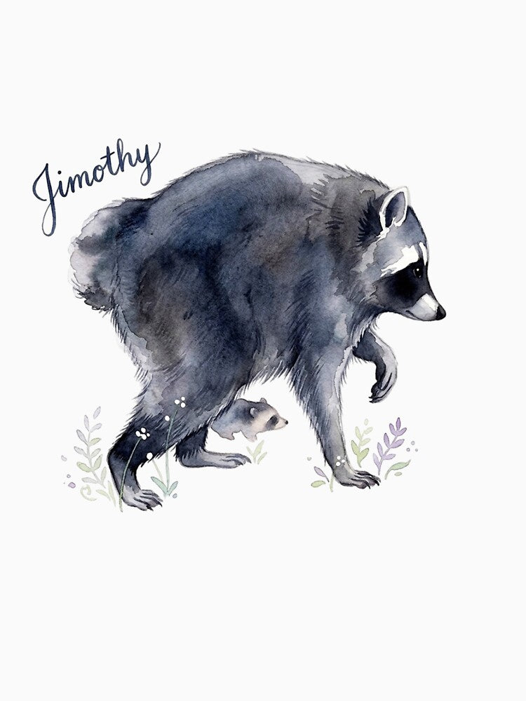 Jimothy The Raccoon by PatrickRobbin