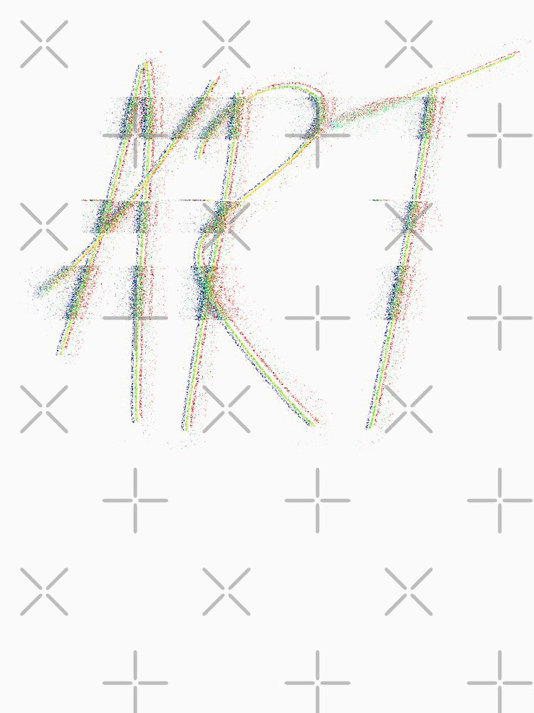 ART one line abstract glitch by NYXFN