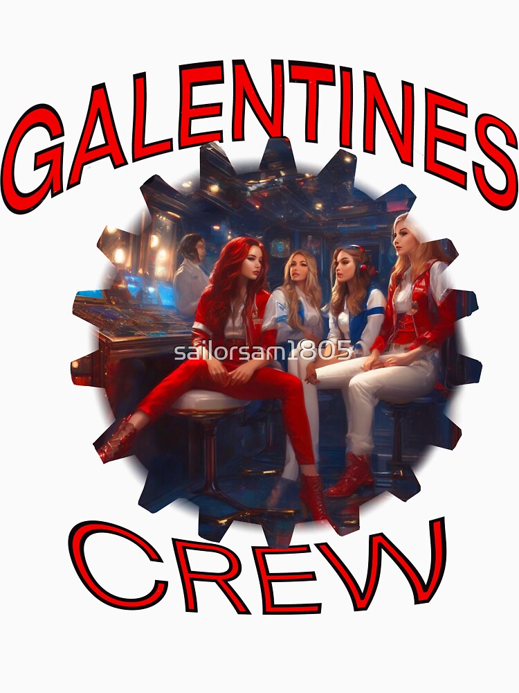 Cool submarine Underwater US Navy American Girls Galentines crew on submarine on Galentines day and Galentines party, gift idea for Galentines day by sailorsam1805