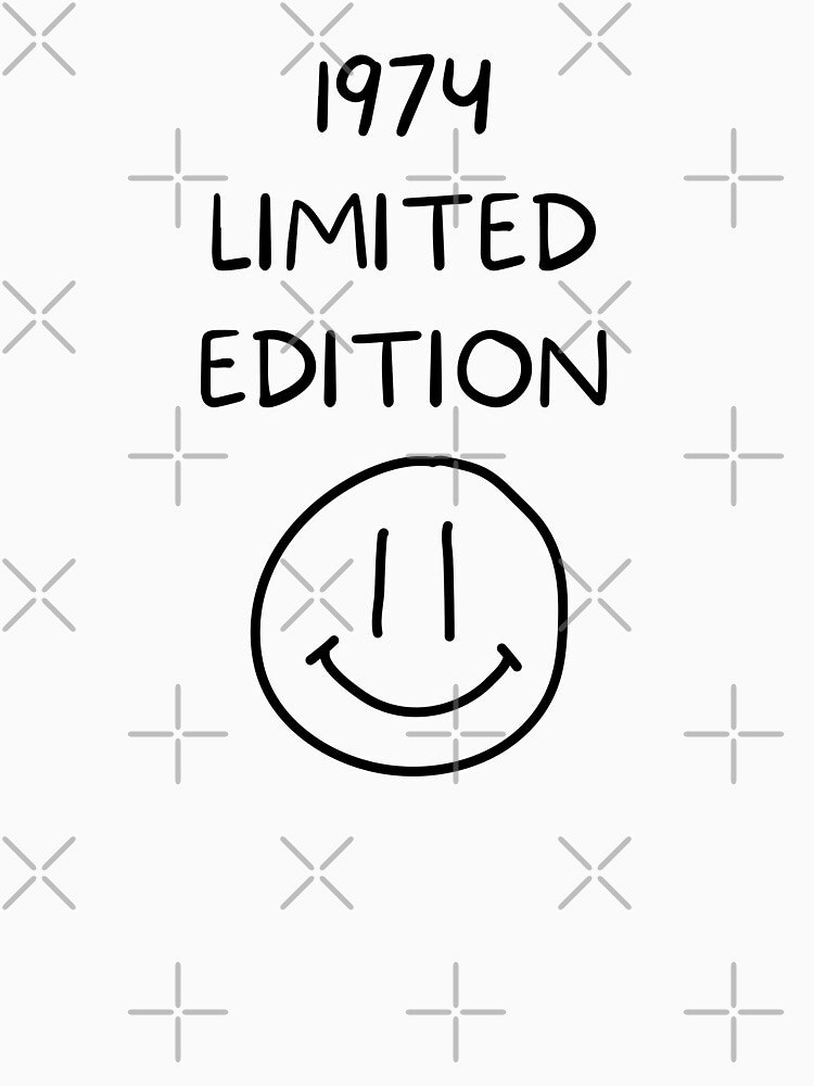 1974 LIMITED EDITION - BLACK WRITING by akaiawa