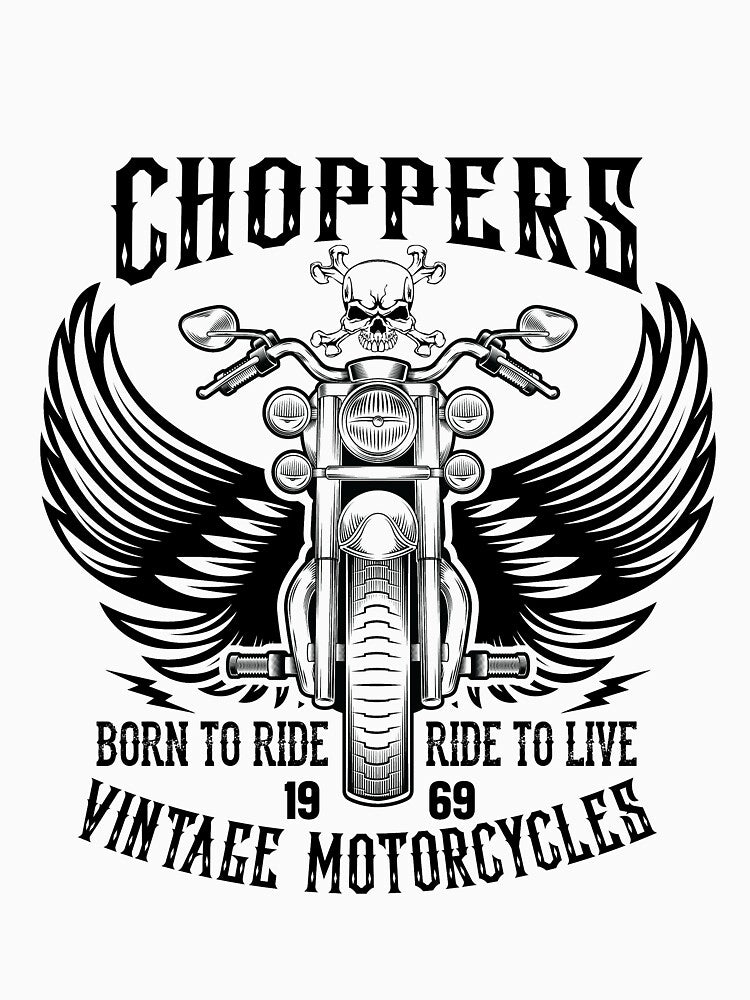 vintage motorcycles choppers by JaMatt1983