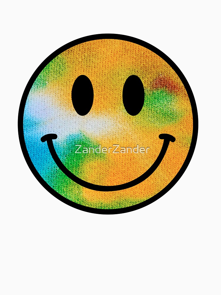 Tie Dye Smiley Face by ZanderZander