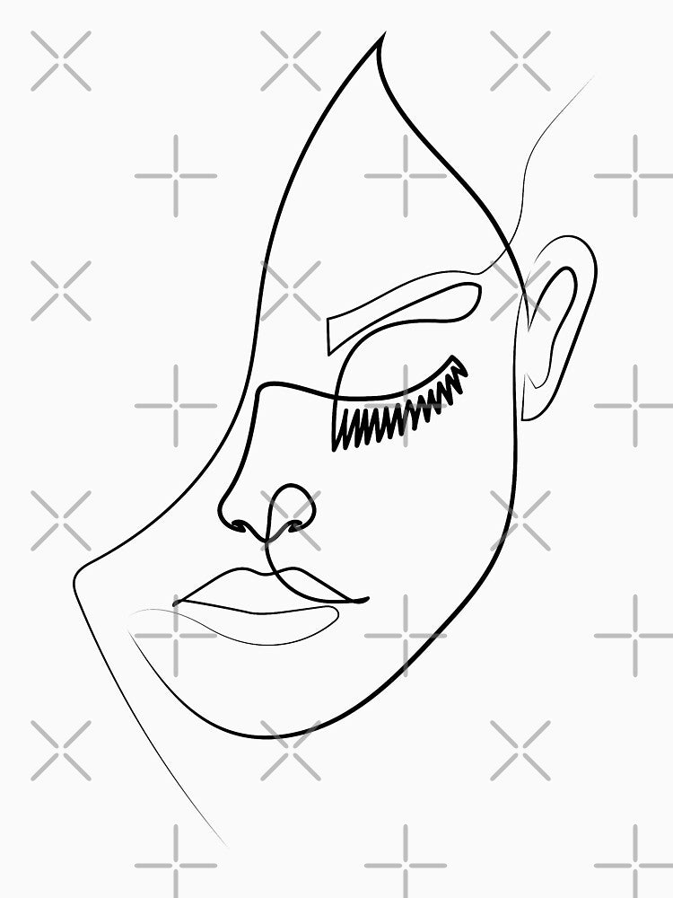Floating in a Daydream | One Line Artist | Minimal Art | One Line Art | Minimalist by One-Line-Artist