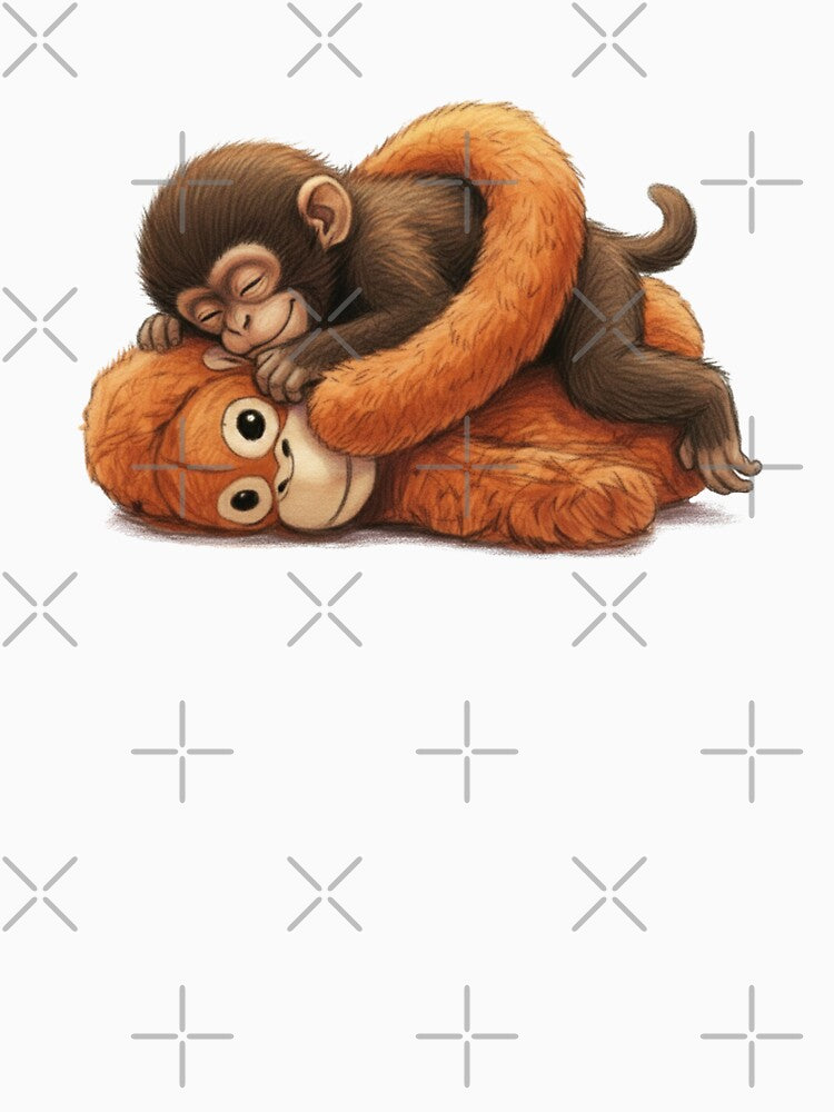 Punch Monkey Dear Punch Viral Baby Monkey Design by Essémké