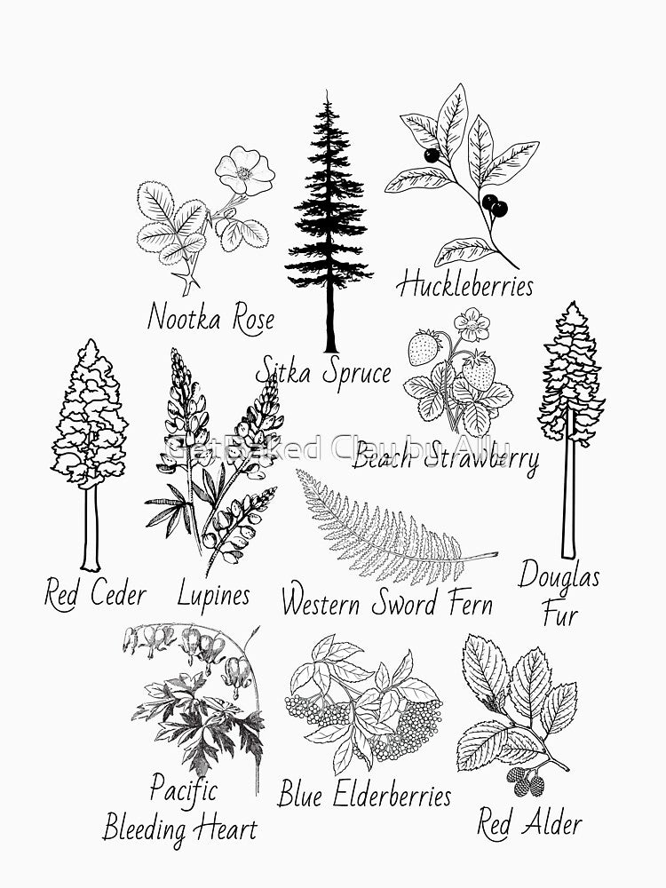 PNW Flora by GetBaked Clay by Ally