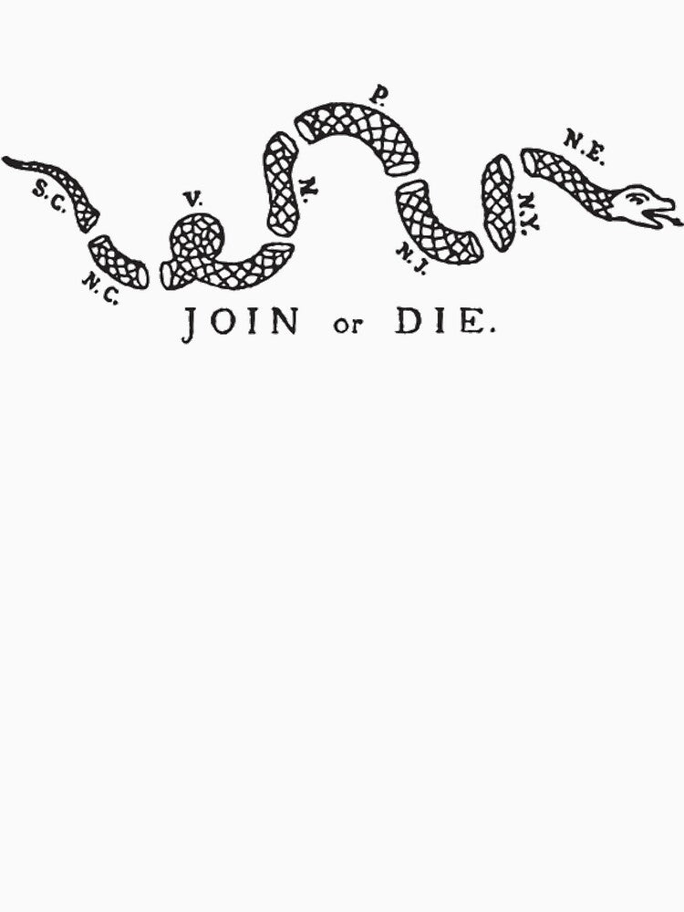 Join or Die by AmericaDesigns