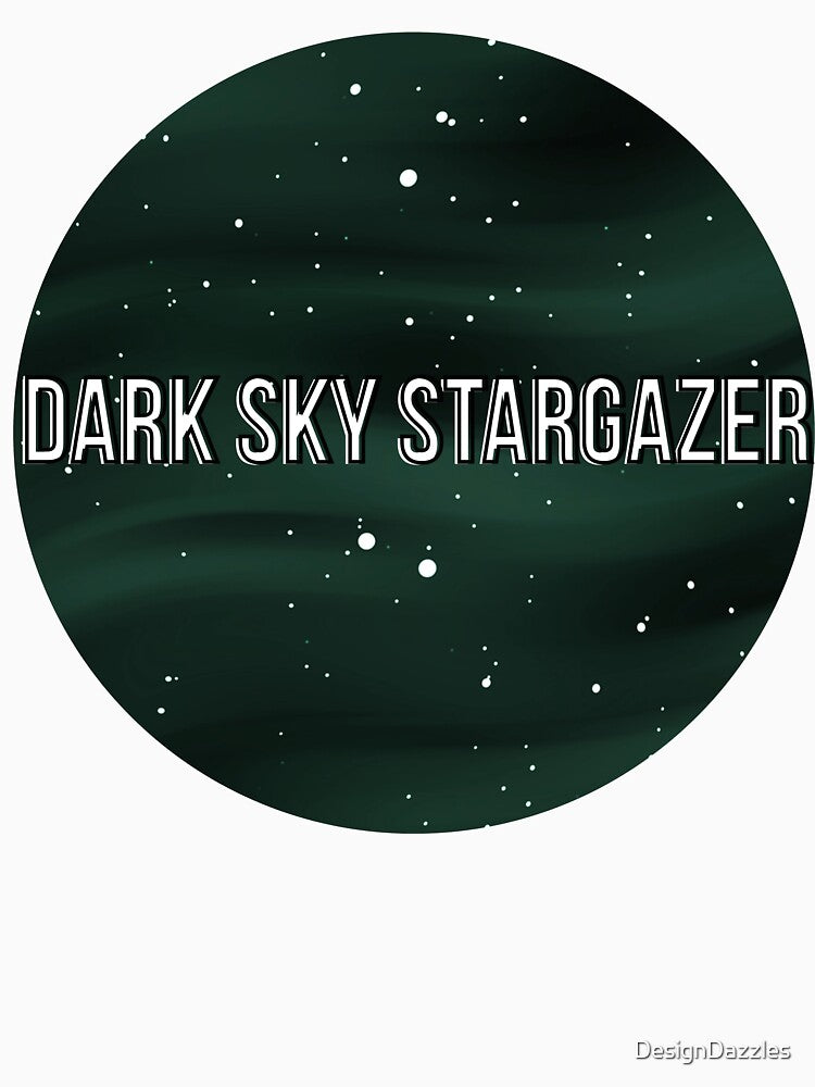 Dark Sky Stargazer Night Sky Astronomy Design by DesignDazzles