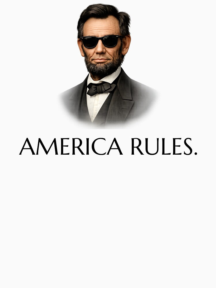 American Rules -- cool Abraham Lincoln in shades by The Sporty Nerd