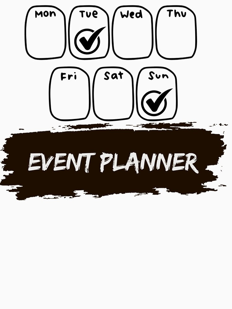 Event Planner Design | Event Management & Party Planning Professional Gift by ChooseAndPrint