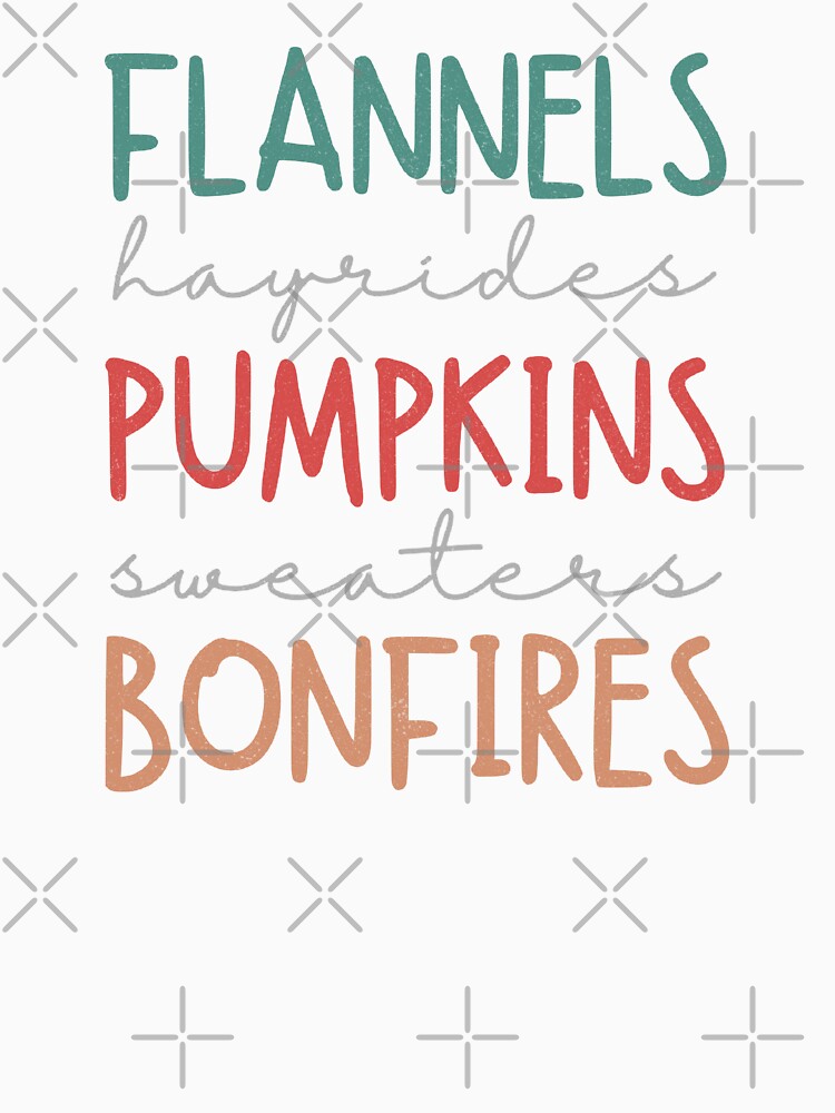 Flannels, Pumpkins Bonfires by KARAKATE