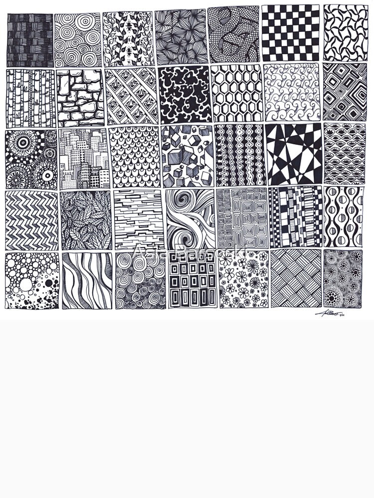 Asia's Big Doodle Pad Patterns by Asia Barsoski