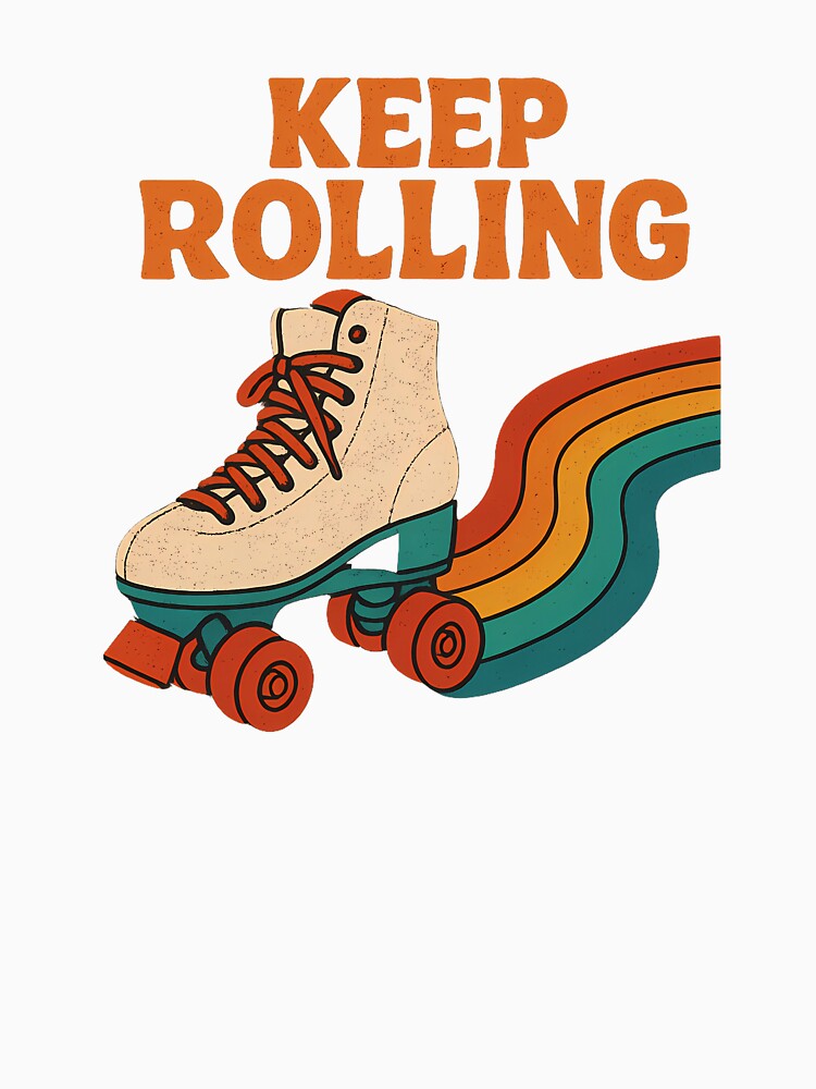 Keep Rolling Retro Skates by GALLERY DRIFT