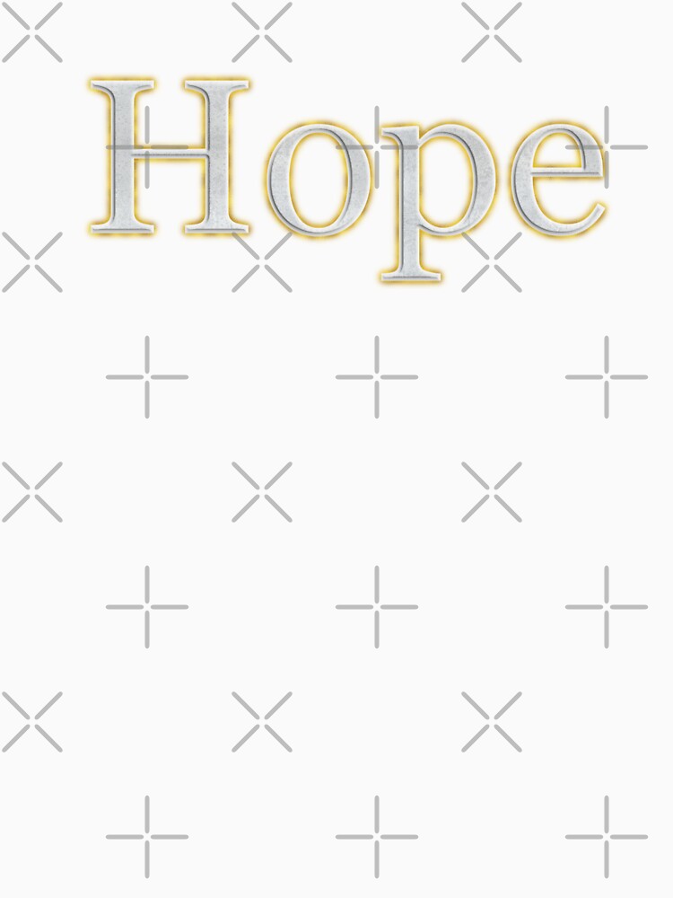 Hope (White Angelic halo Text) by Swabcraft