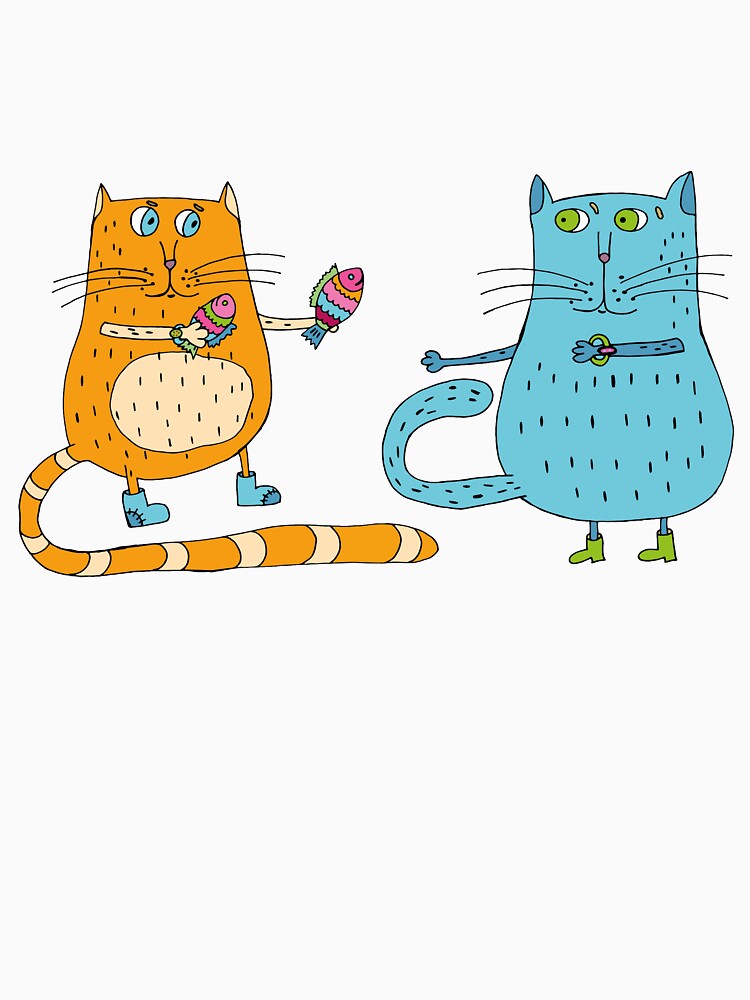 Funny cat gives a birthday present by Olga81creative