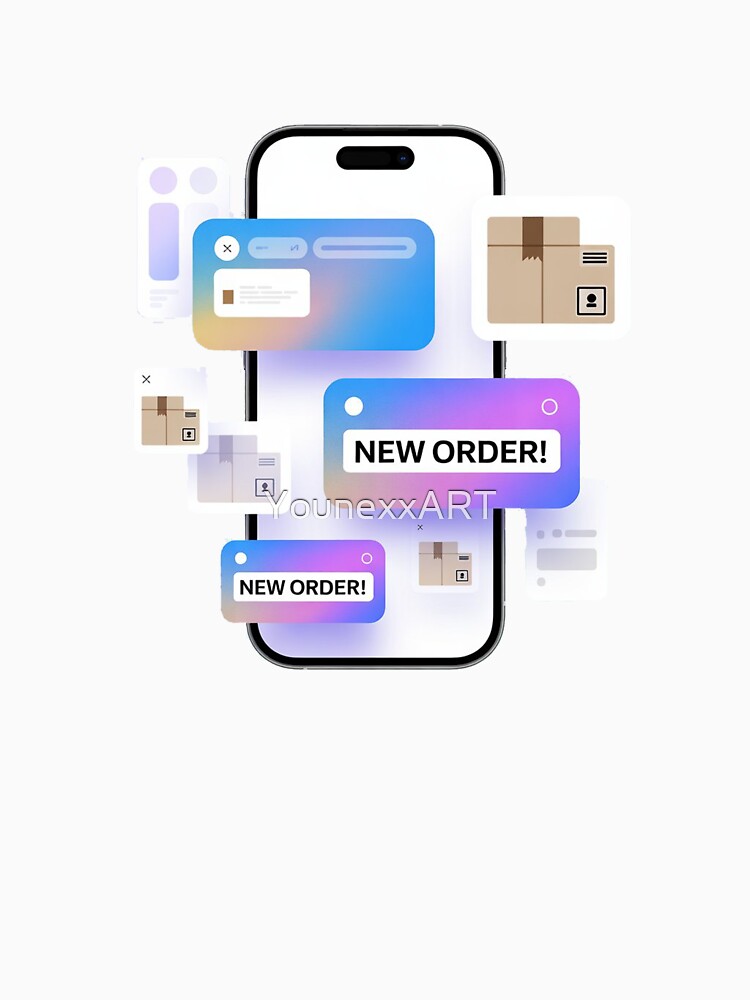 That New Order Feeling Funny Ecommerce Seller Design by YounexxART