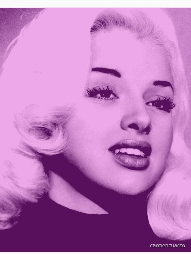 Diana Dors in pink and purple by carmencuarzo