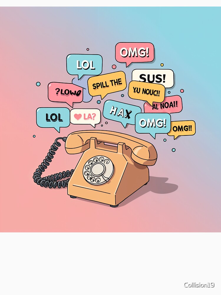 Group Chat Energy—Social Media Lovers Design by Collision19