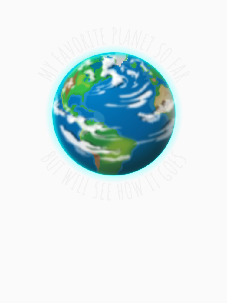 My Favorite Planet So Far But We Will See How It Goes | Realistic Planet Earth Illustration by Teenker