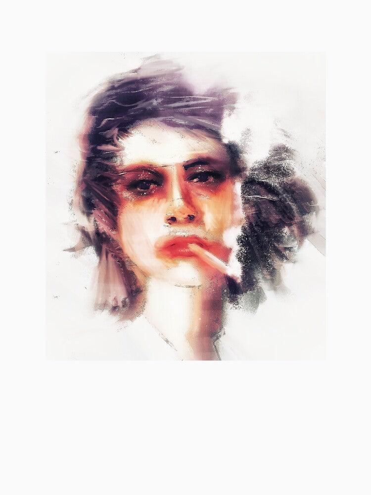 Grunge art portrait by Kobemyers