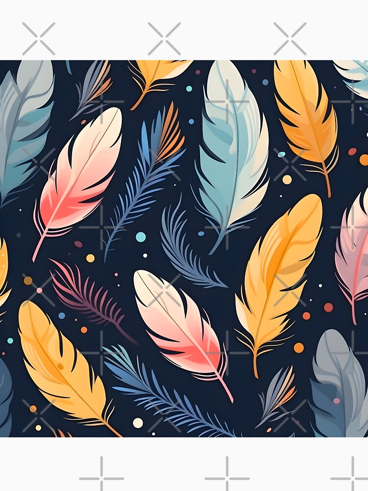 Colorful feathers by grebie