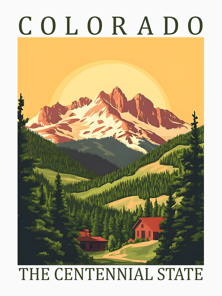 state poster by Lucy Goosy Art