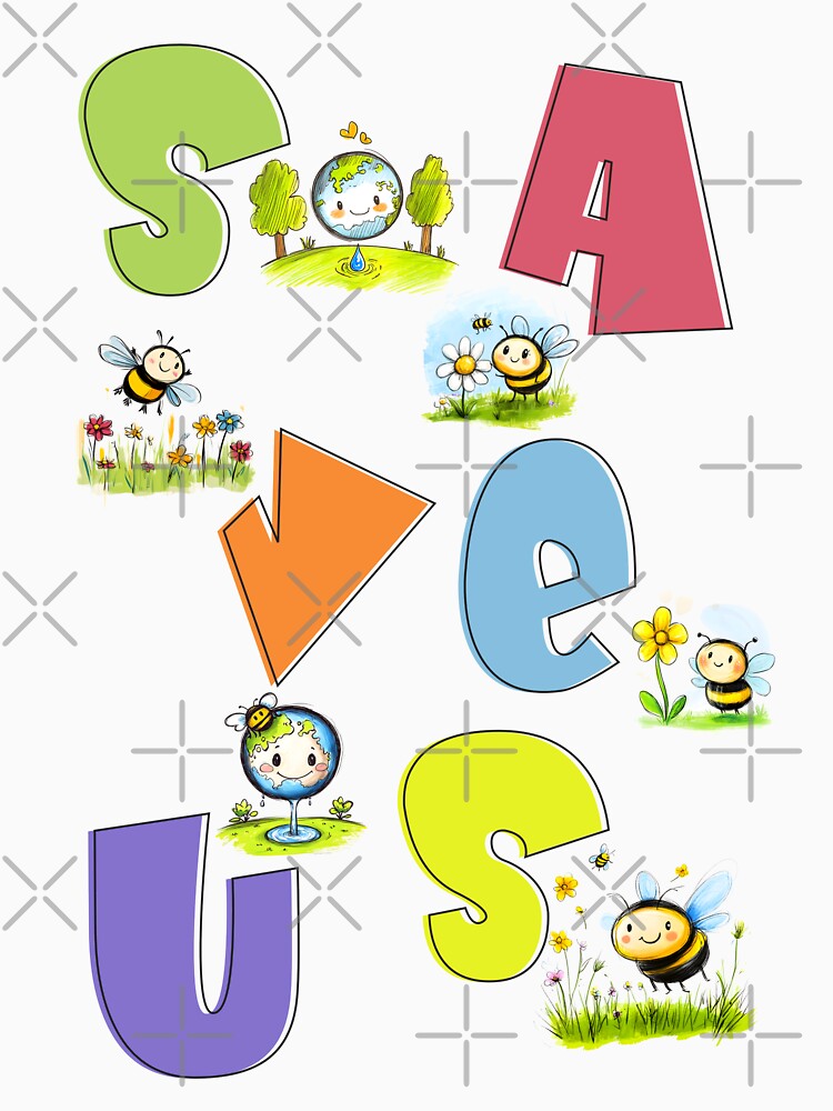 Save the Earth Campaign: Protect Water, Support Bees, and Sustain Our Planet- الأرض والماء والنحل وحماية الطبيعة by FUNqoosh