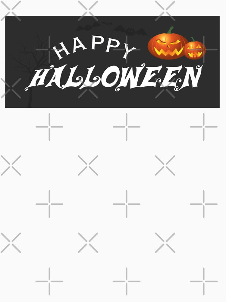 Happy Halloween Day Design with pumpkin head by ShopThousand