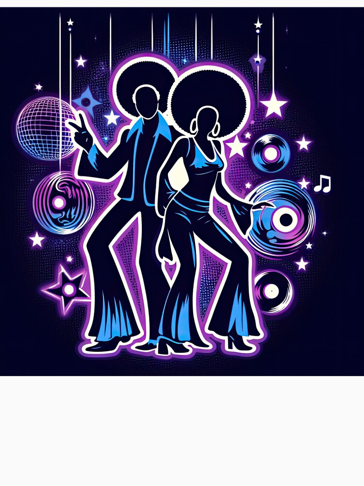 A Disco Dancing Couple by Art School Dropout