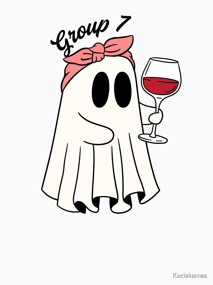 Group 7 Halloween ghost by Kaciekarnes