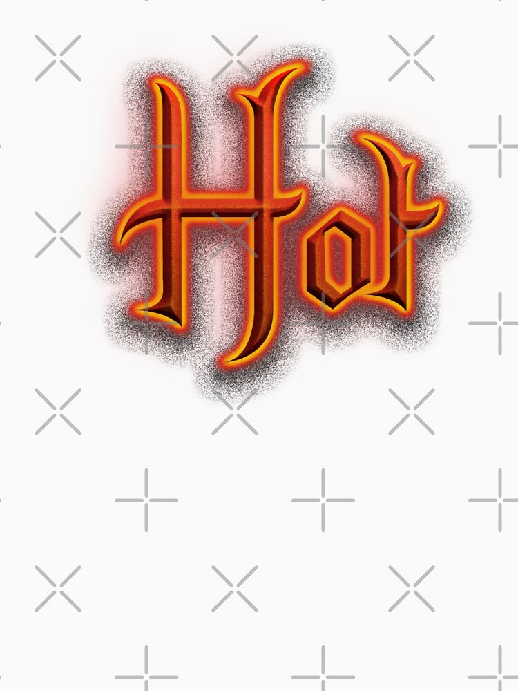 Hot (Fiery Glowing Text) by Swabcraft